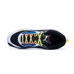 Zapatilla Puma Playmaker -Botas de fútbol comercio zapatilla puma playmaker jet black white royal light lime 4