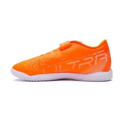 Zapatilla Puma Ultra Play IT Niño Cinta Adhesiva -Botas de fútbol comercio zapatilla puma ultra play it nino cinta adhesiva ultra orange white blue glimmer 2